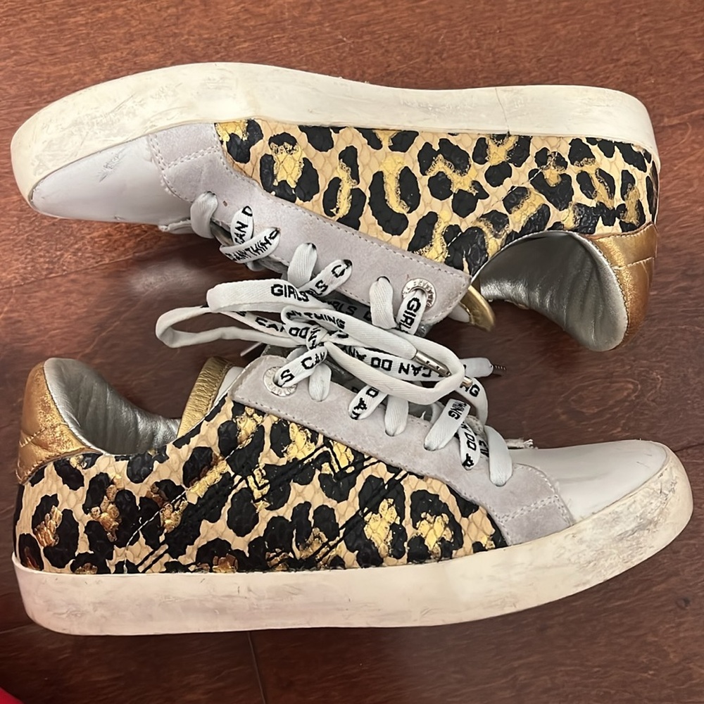 Zadig & Voltaire Snakeskin Sneakers - Size 36 - Picture 4 of 8